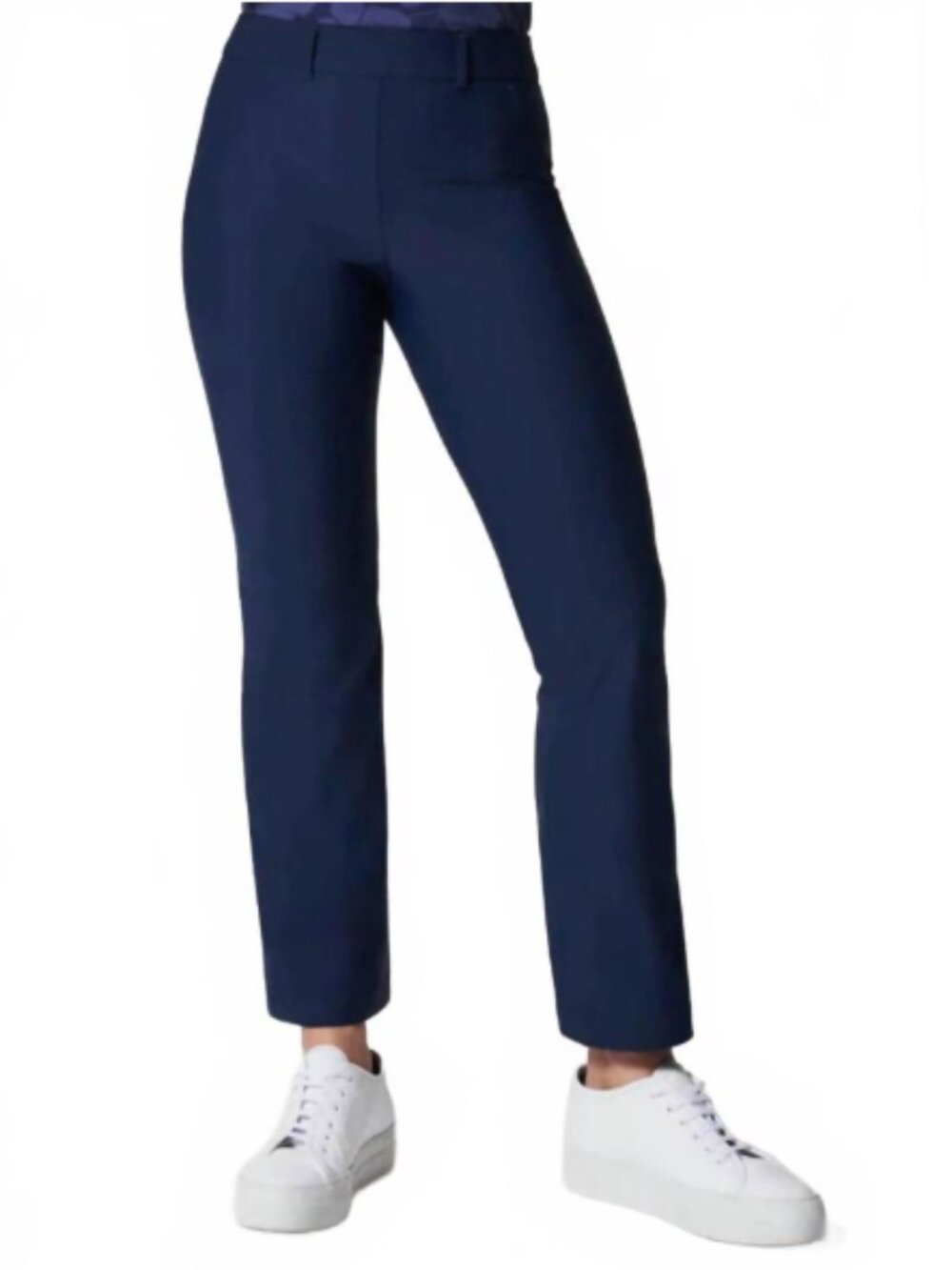NEW SPANX sunshine kick flare pants in midnight navy Size S